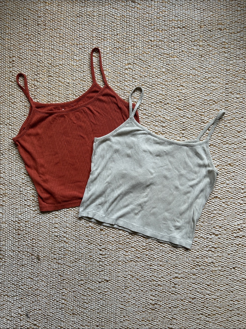 Madewell pointelle tank tops bundle of 2